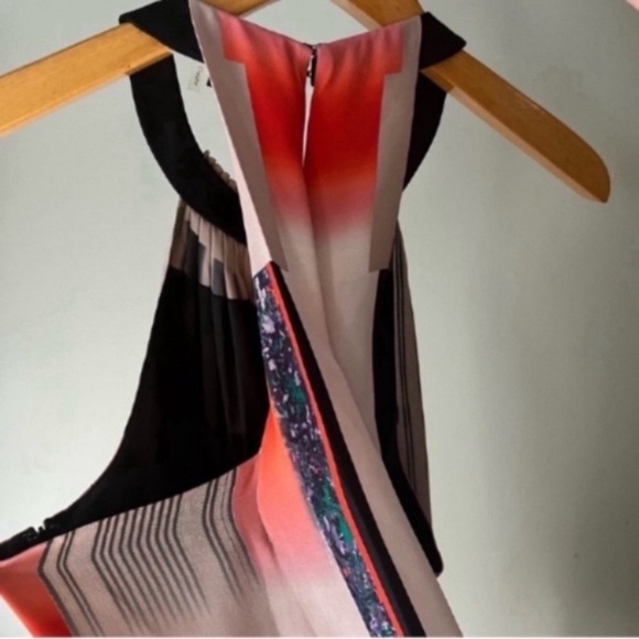 Kobi Halperin Silk Halter Dress with Gradient Design - Picture 8 of 16
